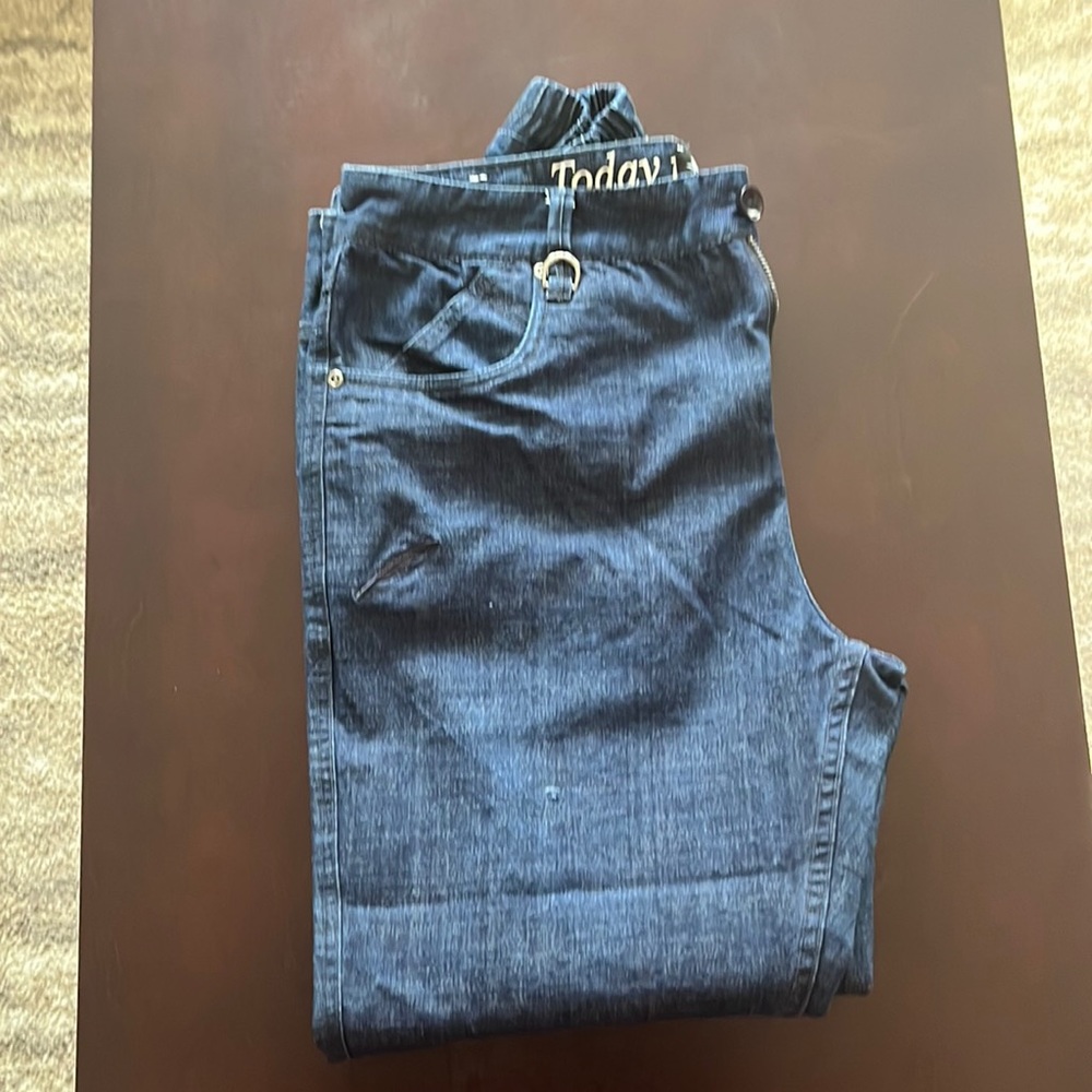 Publish today tomorrow jeans. Joggers